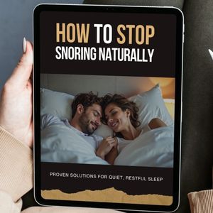 How to Stop Snoring Naturally:Proven Solutions for Quiet Restful Sleep